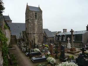 教会裏の墓地2